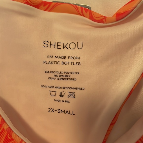 SHEKOU BIKINI SWIRL PATTERN - Picture 2 of 5